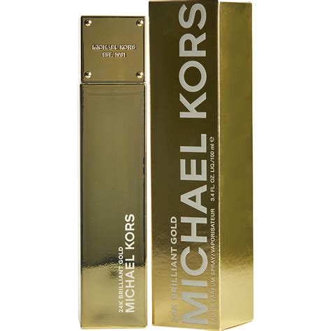 michael kors 24k brilliant gold 3.4 oz|michael kors perfume 24 karat.